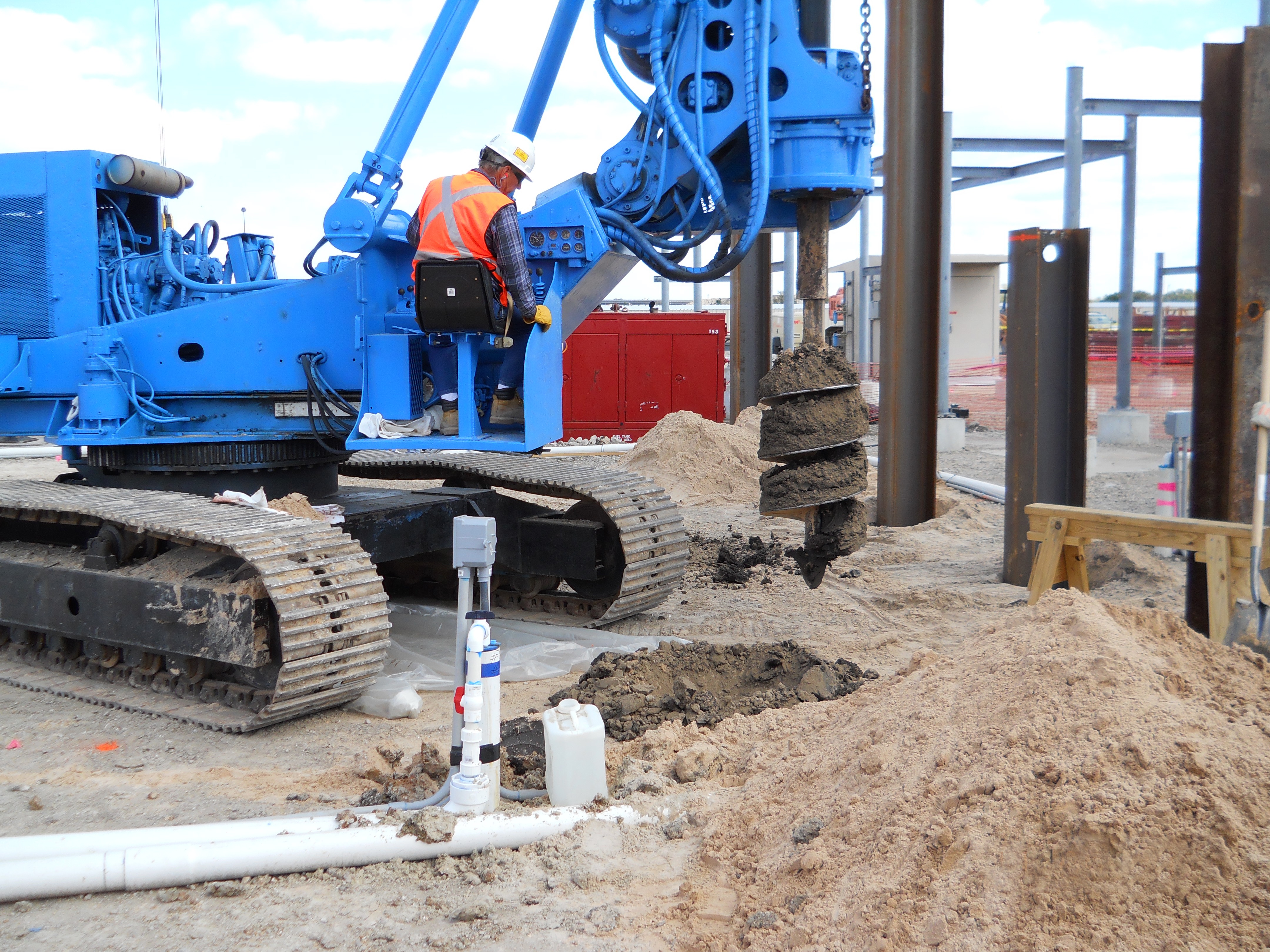  HASS Contractors and Engineers dewatering project firm ground near Houston